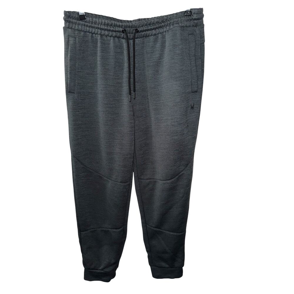 Spyder Active‎ Jogger Pants Mens Large Gray Athletic Sweatpants Stretch Workout
